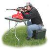 MTM PST-11 Predator Shooting Table, Portable Benchrest, Durable Molded Design, Shooting Platform, Target Shooting & Range Accessory, Green view 2