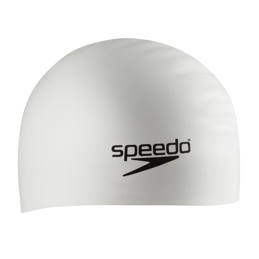 Speedo Unisex-Adult Swim Cap Silicone Long Hair