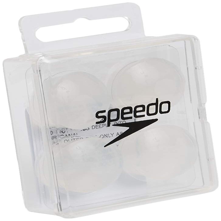 Speedo Unisex Ear Plugs for Swimming Waterproof Reusable Training