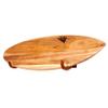COR Surf Surfboard Wood Rack for Long Boards and Short Boards Works Indoor and Outdoor view 1