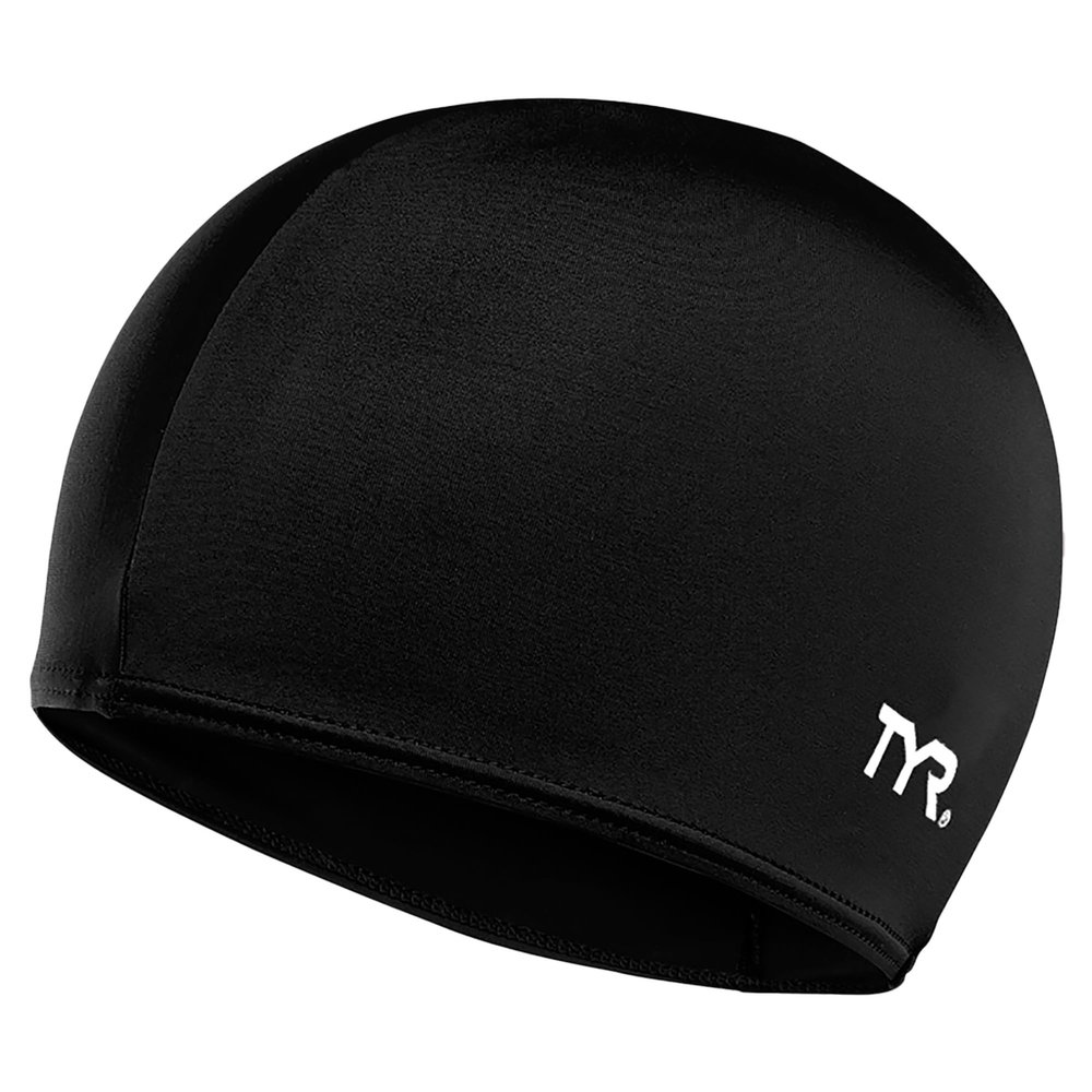 TYR Lycra Fiber Adult Swim Cap for Women and Men - Recreational and Training Cap for Lap Swimming, Casual Use - UPF 50+ Sun Protection - Nylon/Lycra
