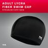 TYR Lycra Fiber Adult Swim Cap for Women and Men - Recreational and Training Cap for Lap Swimming, Casual Use - UPF 50+ Sun Protection - Nylon/Lycra view 2