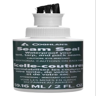 Coghlan's Water-Based Seam Sealant for Tents and Tarps 2 oz.  Waterproof Fabric Repair and Protection for Outdoor Camping and Hiking Gear  Easy Application and Long-Lasting Seal
