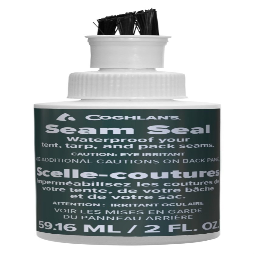 Coghlan's Water-Based Seam Sealant for Tents and Tarps 2 oz.  Waterproof Fabric Repair and Protection for Outdoor Camping and Hiking Gear  Easy Application and Long-Lasting Seal