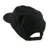 Wholesale Enzyme Washed Cotton Army Cadet Castro Hats Black 20766 One Size Black One Size view 2