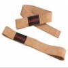 Grizzly Fitness 1.5" Premium Genuine Leather Lifting Straps | One Size | Lifting Wrist Straps for Weightlifting & Powerlifting | Gym Strap for Grip Strength & Stability Support | Reduces Slipping view 1