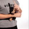 Grizzly Fitness 1.5" Premium Genuine Leather Lifting Straps | One Size | Lifting Wrist Straps for Weightlifting & Powerlifting | Gym Strap for Grip Strength & Stability Support | Reduces Slipping view 4
