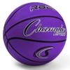 Champion Sports Rubber Official, Heavy Duty - Pro-Style Basketballs, Various Sizes - Premium Basketball Equipment, Indoor Outdoor - Physical Education Supplies (Size 7, Purple) view 2