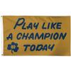 NCAA Notre Dame 02283115 Deluxe Flag, 3' x 5' view 1