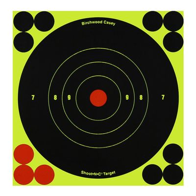 Birchwood Casey SHOOT-N-C 6-Inch Round Target (60 Sheet Pack)