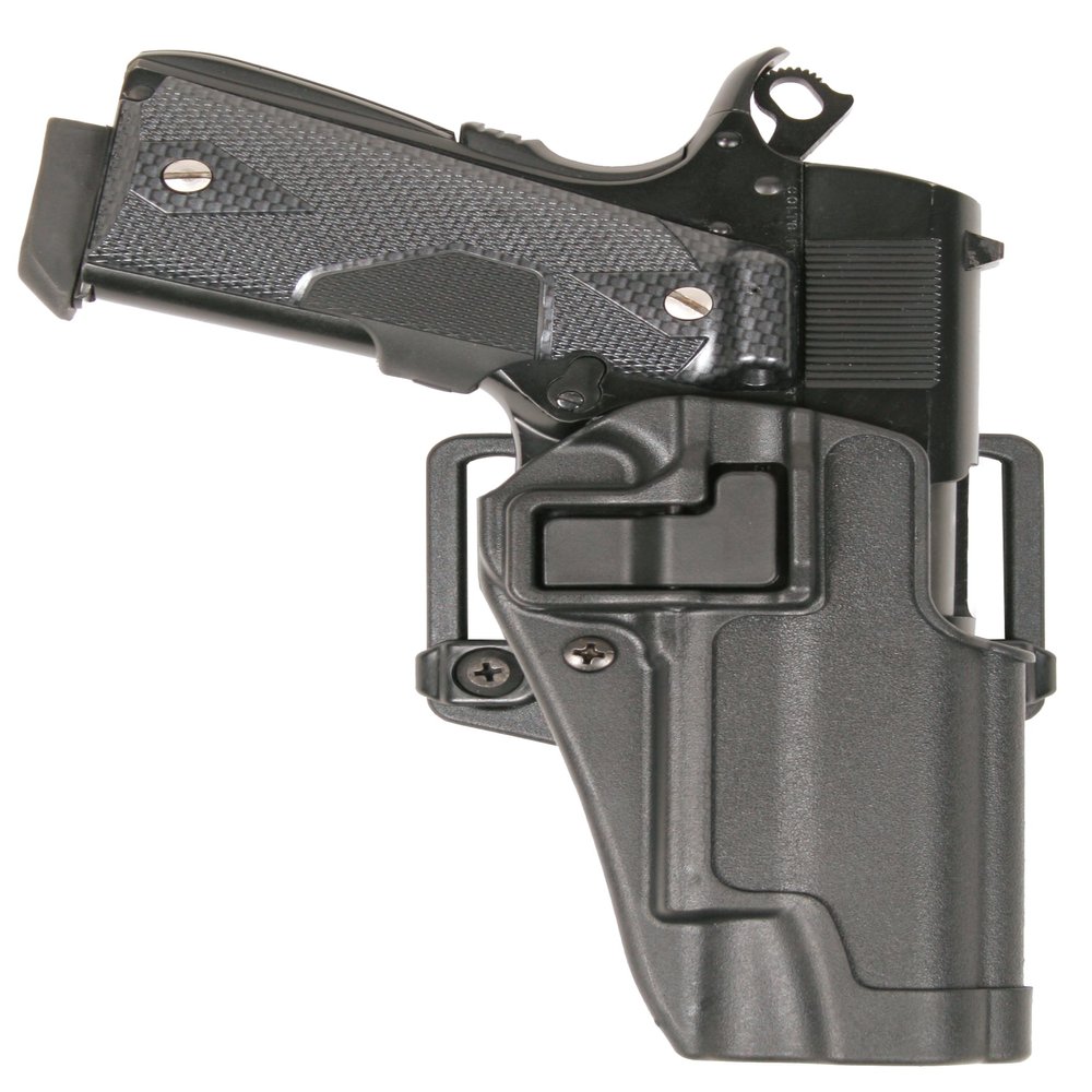 BLACKHAWK410506BK-R Serpa CQC Holster, RH, Sig 220/225/226