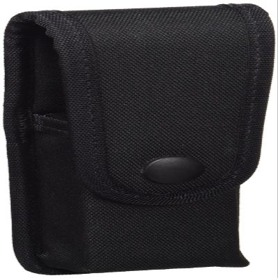 Uncle Mike's Duty Kodra Nylon Web Single Snap Close Pistol Mag Case, Black
