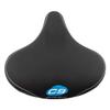 Sunlite Cloud-9 Bicycle Suspension Cruiser Saddle, Cruiser Gel, Tri-color Black view 2