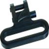 The Outdoor Connection Oxide Finish Talon Q/R Sling Swivels, 1-Inch,Black view 1