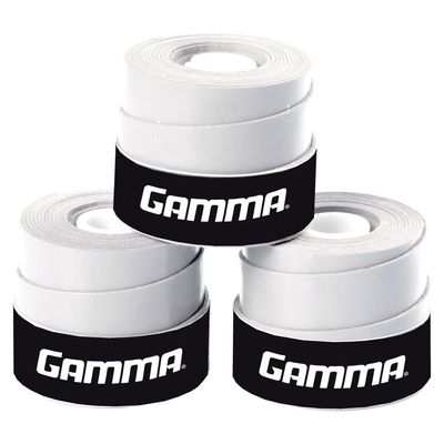 GAMMA AGSO10 Supreme Overgrip White, 3 pack