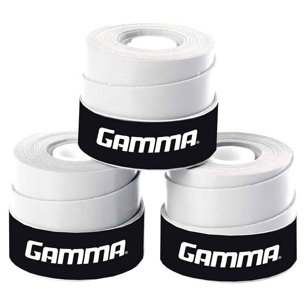 GAMMA AGSO10 Supreme Overgrip White, 3 pack