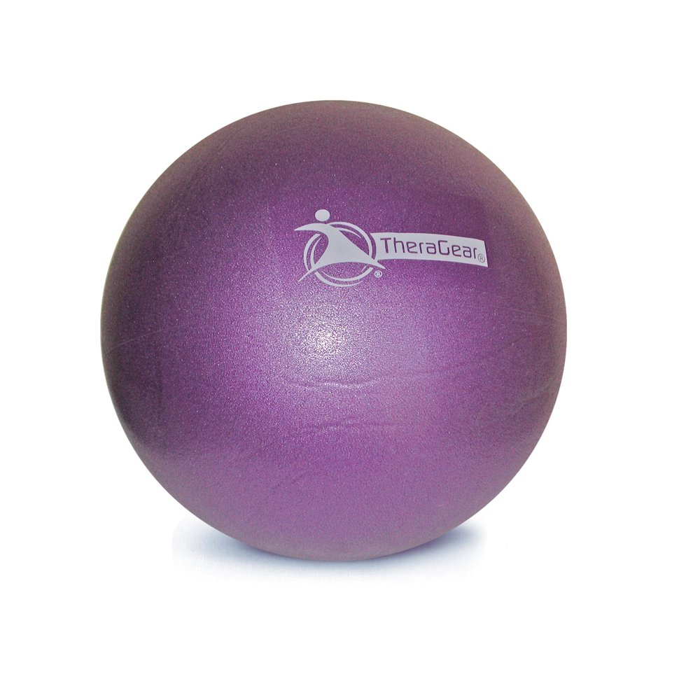 Theragear Pilates Mini Ball, Purple, 9 Inch