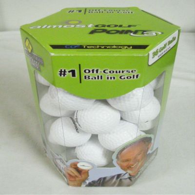 Almost Golf 36 Practice Ball Refill Pack - White