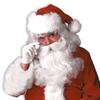 Rubies Santa Claus Beard & Wig Set for Adults, Men's No Size White view 1