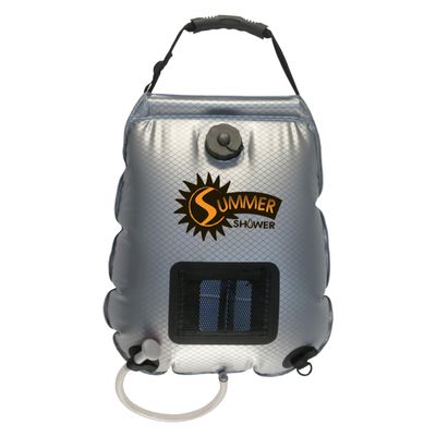 Advanced Elements 5 Gallon Summer Shower / Solar Shower,Silver/Black