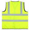 CAT CAT019501X Highly Visible Safety Vest  Fluorescent, X-Large, Breathable, Lightweight Traffic Vest with Reflective Tape view 2