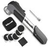 Vibrelli Mini Bike Pump - Presta & Schrader Bicycle Pump - 120 PSI Tire Pump for Road & MTB - No Valve Changing Needed, Mini Pump view 1