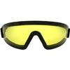 Birdz Eyewear Wing Sky Dive Skydiving Goggles with Padding Black Frame with Yellow Lens view 2