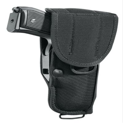 Bianchi Military Bianchi, UM92 Military Holster with Trigger Guard Shield, II,UM92-II, Black