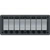 Blue Sea Systems 8261 Contura Water Resistant 12V DC Panel - 8 Position view 2