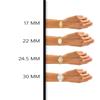 Armitron Women's 75/2475MOP Genuine Crystal Accented Two-Tone Bracelet Watch view 3