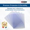 BCW Magazine Topload Holder - 5MM (Pack of 10) | Premium Quality Rigid PVC, Crystal Clear Display, Acid-Free Toploaders | Protective Display for Beckett Price Guides & Magazines, Documents, and Photos view 2