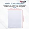 BCW Magazine Topload Holder - 5MM (Pack of 10) | Premium Quality Rigid PVC, Crystal Clear Display, Acid-Free Toploaders | Protective Display for Beckett Price Guides & Magazines, Documents, and Photos view 3