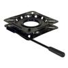 Springfield 1100018 Locking 12-Way Seat Swivel - 6.75" Square with 0 Tilt, Black E-Coat view 1