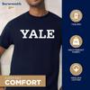 Barnesmith Yale University Bulldogs Short Sleeve Adult Unisex T-Shirt, Classic, Navy, X-Large view 3