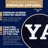 Barnesmith Yale University Bulldogs Short Sleeve Adult Unisex T-Shirt, Classic, Navy, X-Large view 4