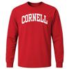 Barnesmith Cornell University Big Red Long Sleeve T-Shirt, Classic, Red, Large view 1