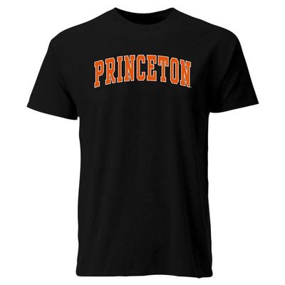Barnesmith Princeton University Tigers Short Sleeve Adult Unisex T-Shirt, Classic, Black, Medium