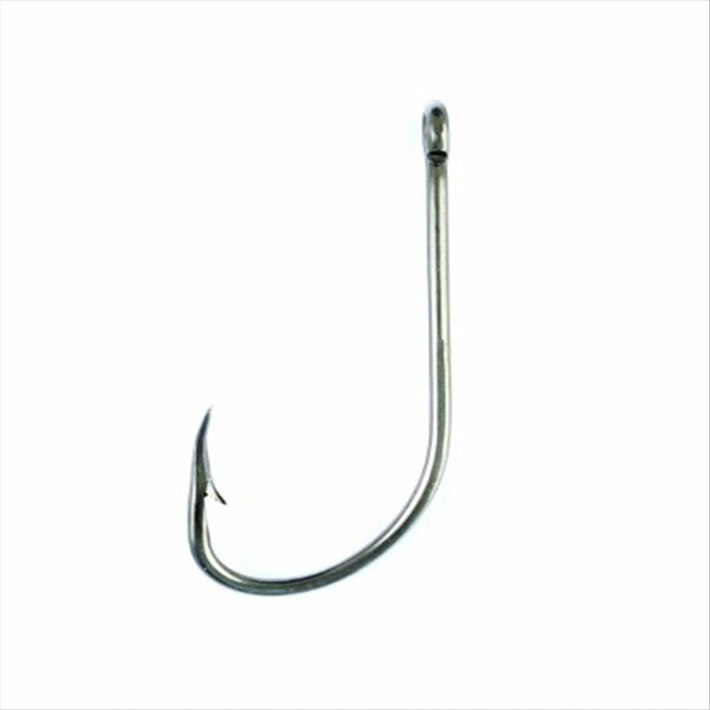 Eagle Claw Plain Shank Offset,Bronze, 8