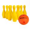 Champion Sports Foam Weighted Bowling Pin Set - Pins, Ball and Carry Case Set view 1