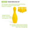 Champion Sports Foam Weighted Bowling Pin Set - Pins, Ball and Carry Case Set view 4
