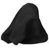 Royal Silk Fine Black Silk Twill Pocket Square 100% Silk - Full-Sized 17"x17" view 2
