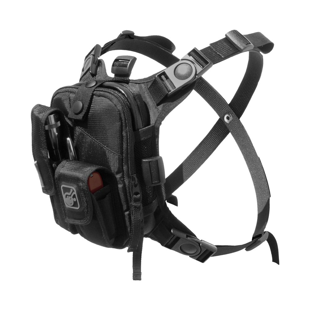 Covert Escape RG(TM) Flashlight/Tools/Camera/GPS/Cycling Chest Pack by Hazard 4(R)