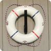 Dock Edge Poolside Recreational/Decorative Ring Buoy, 19", view 1