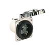 Marinco 303SSEL-B Inlet, 30A 125V, Stainless Steel view 1