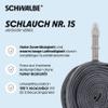 SCHWALBE Bicycle Tube with 60mm Presta Valve, 28 x 0.75-1.0-Inch view 2