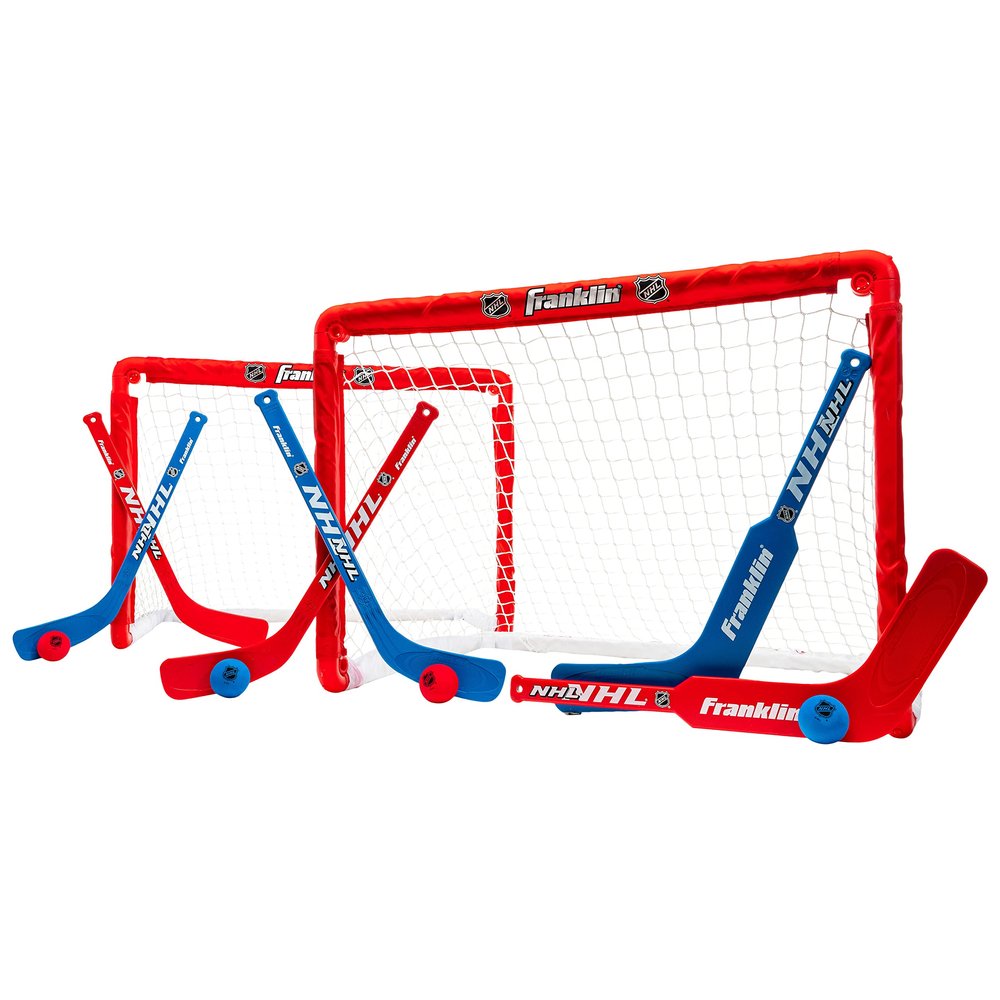 Franklin Sports NHL Mini Hockey Goal Set