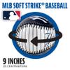 Franklin Sports New York Yankees MLB Team Baseball - MLB Team Logo Soft Baseballs - Toy Baseball for Kids - Great Decoration for Desks and Office view 2
