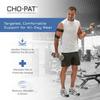 Cho-Pat Bicep/Tricep Cuff, Compression Brace for Bicep/Tricep Tendonitis, Weight Lifting Strains, and Inflammation, Large, Made in the USA view 3