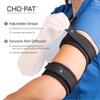 Cho-Pat Bicep/Tricep Cuff, Compression Brace for Bicep/Tricep Tendonitis, Weight Lifting Strains, and Inflammation, XX-Large, Made in the USA view 2