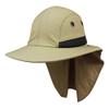 4 Panel Large Bill Flap Hat W15S48B (One Size Fits Most/Khaki) view 1